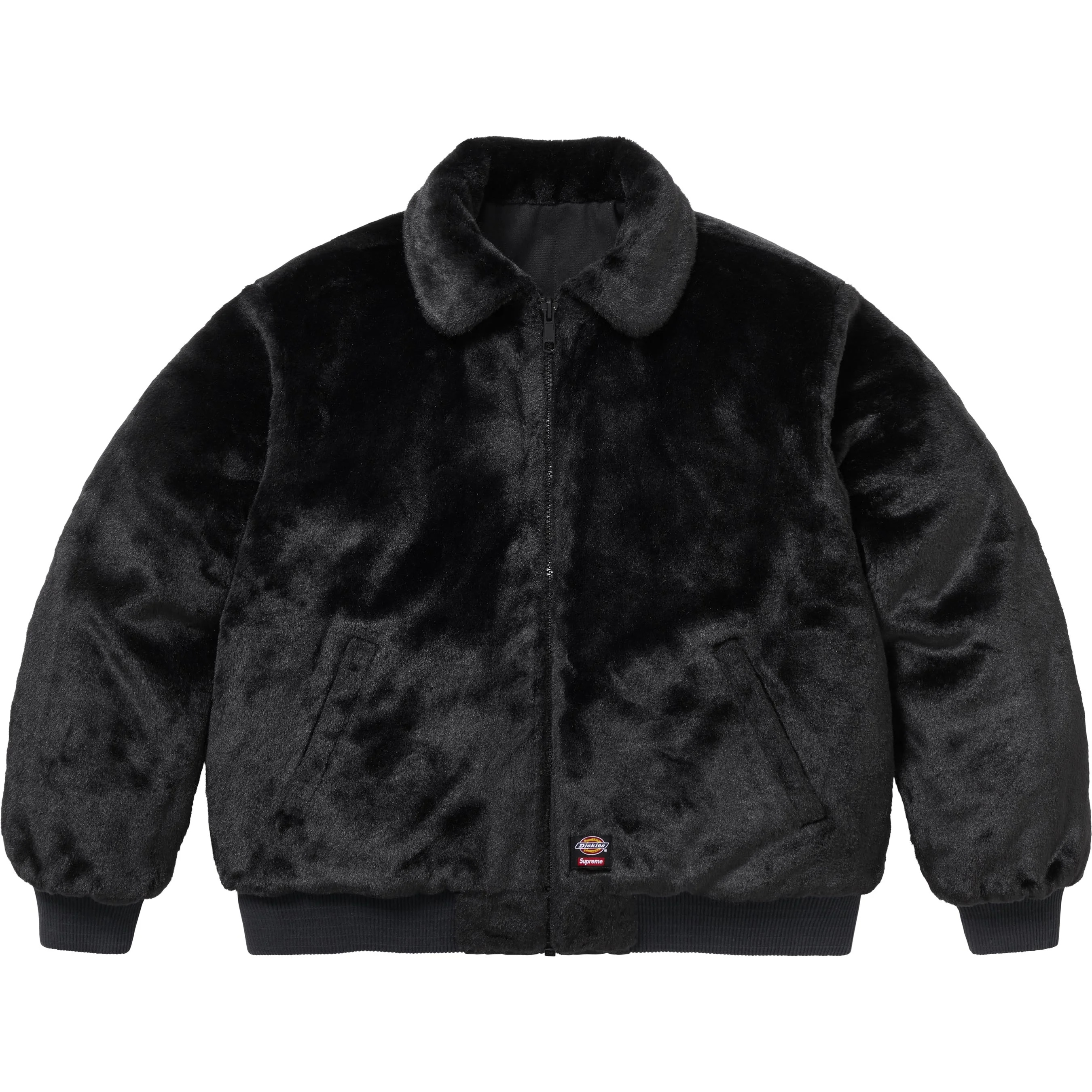 Supreme®/Dickies® Reversible Quilted Faux Fur Work Jacket view 7